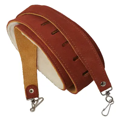 Perri's Leathers 6696 Banjo Strap Premium Suede Brown