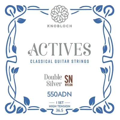 Knobloch ACTIVES Double Silver SN Nylon High 550 Tension 36.5