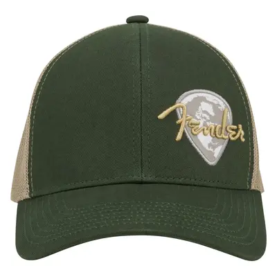 Fender Globe Pick Patch Hat Green/Khaki One Size