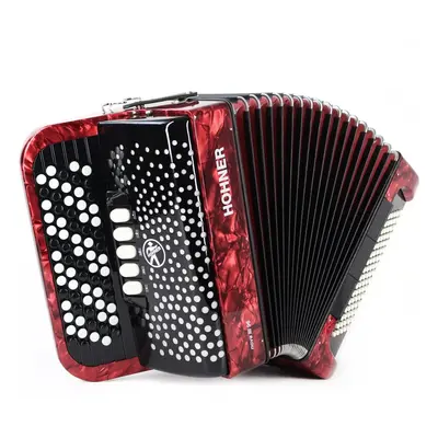 Hohner Nova III 96 red, B-stepped