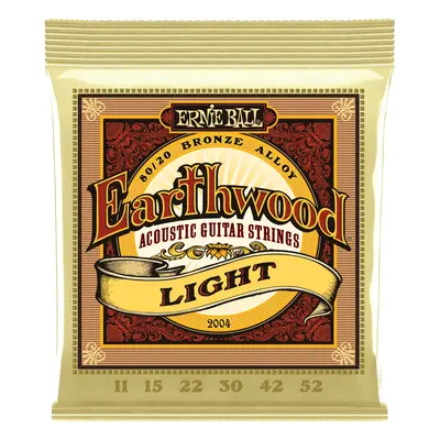 Ernie Ball 2004 Earthwood 80/20 Bronze Light