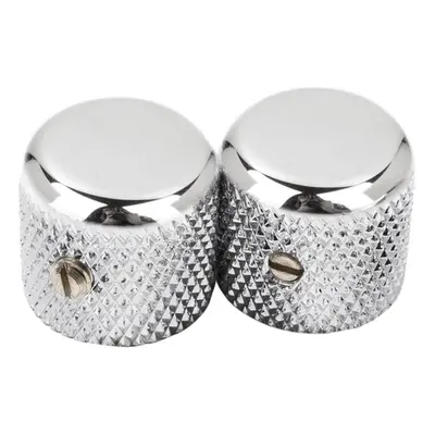 Fender Pure Vintage '52 Telecaster Knurled Knobs, Chrome