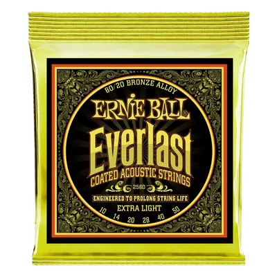 Ernie Ball 2560 Everlast 80/20 Bronze Extra Light