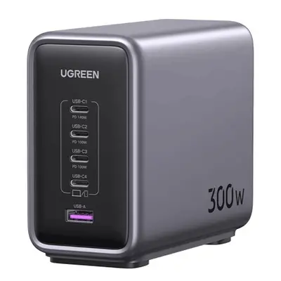 Ugreen Stolní rychlonabíječka 90903 USB-A, USB-C 300W GaN