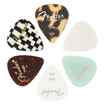 Fender 351 Picks Material Medley Thin