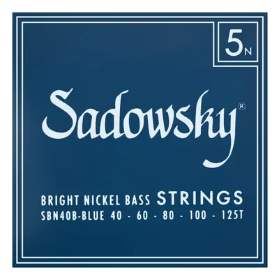 Sadowsky Blue Label Nickel 40B