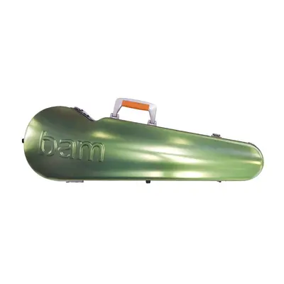 Bam GRAFFITI Hightech Contoured Violin case Green