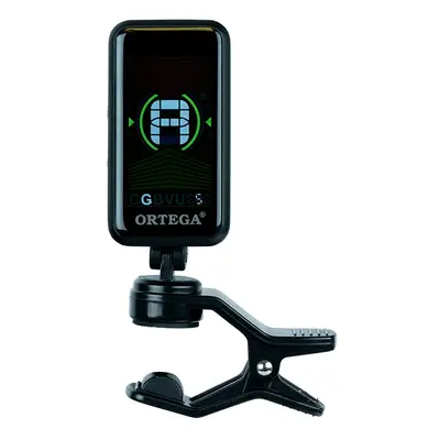 Ortega Chromatic Clip Tuner Easy Tune Black