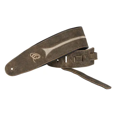 Ortega OSBS-3 Bass Leather Strap - Desert Stone