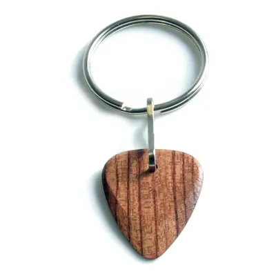 Timber Tones Burma Padouk Keyring