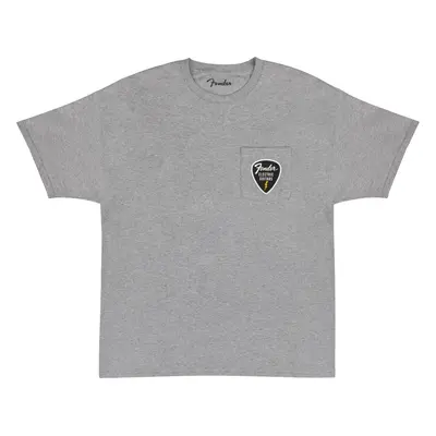 Fender Pick Patch Pocket Tee Athletic Gray XL