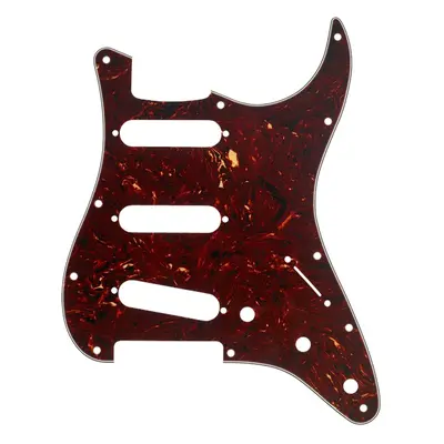 Fender Pickguard, Stratocaster S/S/S, 11-Hole Mount, Tortoise Shell, 4