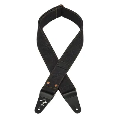 Fender Wrangler Denim Strap Black