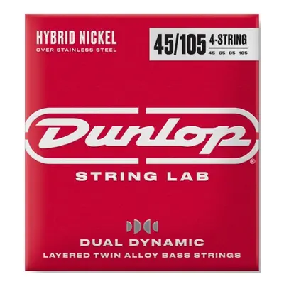 Dunlop DBHYN45105 Dual Dynamic Layered Twin Alloy Hybrid Wound 45-105