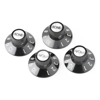 Fender 72 Telecaster Custom Knobs, Black