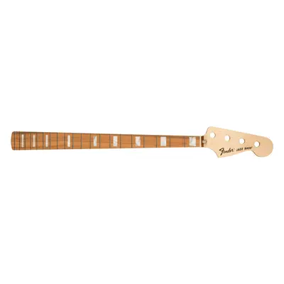 Fender Classic Series 70's Jazz Bass Neck, 20 Medium Jumbo Frets, Bloc