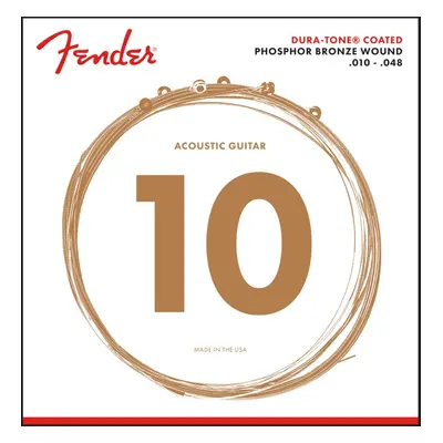 Fender 860XL Phosphor Bronze Coated 10-48