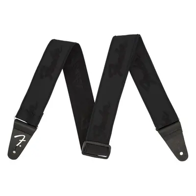 Fender WeighLess Strap Black/Black