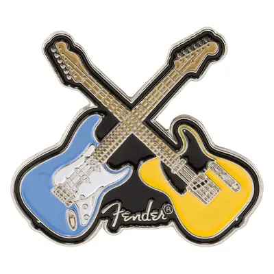 Fender Crossed Guitars Enamel Pin