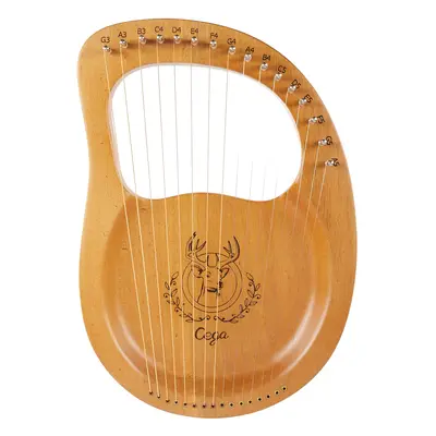 Cega Lyre Harp Rounded 16 Strings Natural (rozbalené)