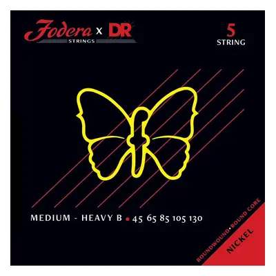 DR Fodera Stainless Steel 5 Medium (Heavy B) 45130