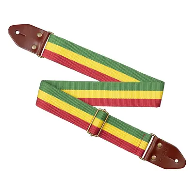 Cascha CGS-CD3 Guitar Strap Cotton Rasta