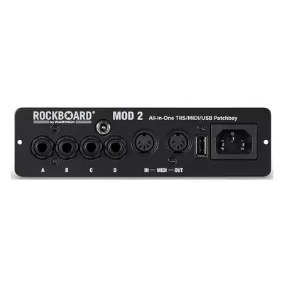 Rockboard MOD 2 V2 - All-in-One TRS, Midi & USB Patchbay