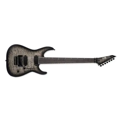 ESP LTD M-1007B QM Charcoal Burst Satin