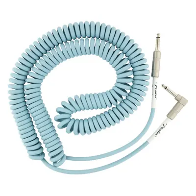 Fender Original Series 30' Coil Cable Daphne Blue