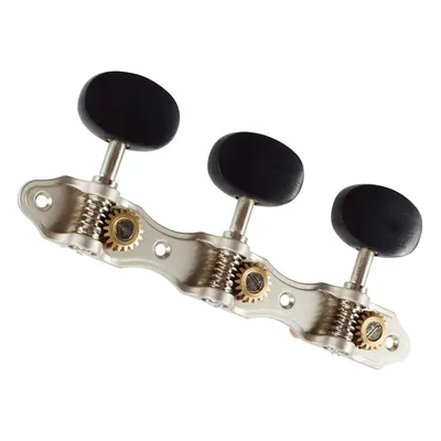 Taylor Slot Head Nickel/Ebony Tuner Buttons 6-String Set