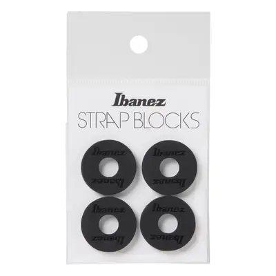 Ibanez Silicone Strap Block 4 Pieces/Set - Black