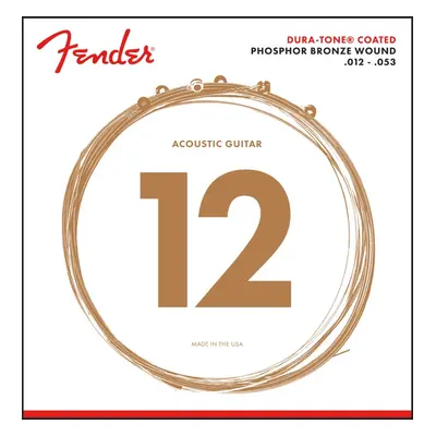 Fender 860L Phosphor Bronze Coated 12-53