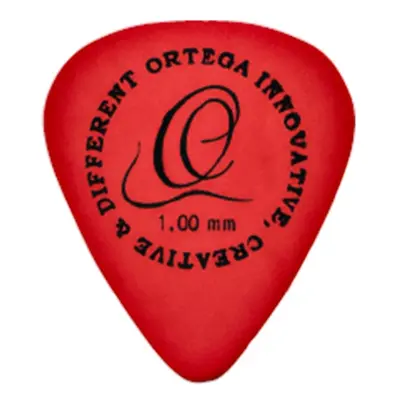 Ortega OGPST12-100 S-Tech Delrin Picks 1.00 mm Red