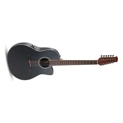 Applause AB2412II Mid Cutaway 12 Black Satin