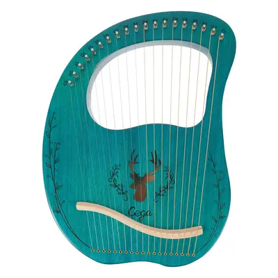 Cega Lyre Harp 19 Strings Blue