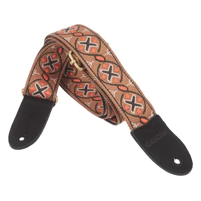 Cascha CUS-JW3 Ukulele Strap Jacquard - Cross