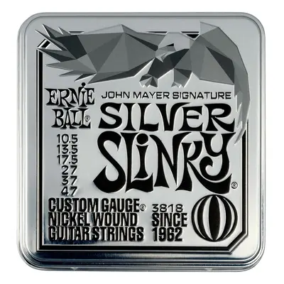 Ernie Ball John Mayer Silver Slinky 3-pack Tin