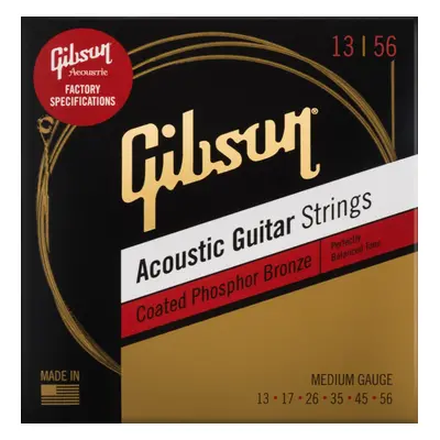 Gibson Coated Phosphor Bronze Strings Medium