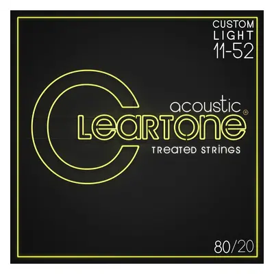 Cleartone 80/20 Bronze 11-52 Custom Light