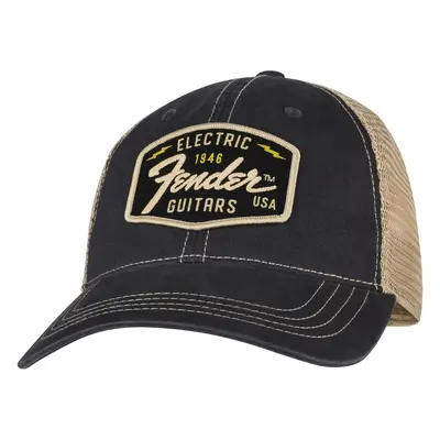 Fender Transition Logo Patch Hat BK/Stone