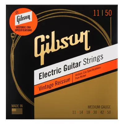 Gibson Vintage Reissue Electric Guitar Strings Medium