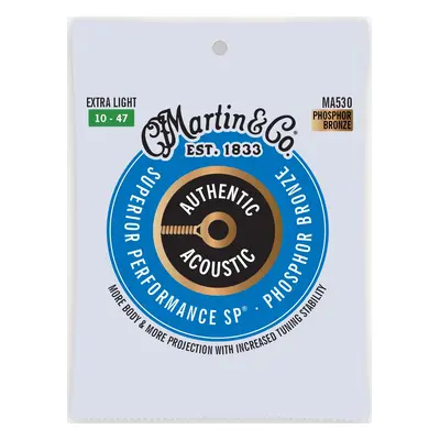 Martin Authentic SP 92/8 Phosphor Bronze Extra Light