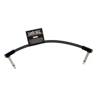 Ernie Ball Flex Patch Cable 6" Black