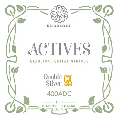 Knobloch ACTIVES Double Silver CX Carbon Medium-High Tension 34.0