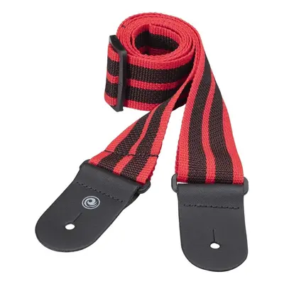 D'Addario Guitar Strap Black & Red