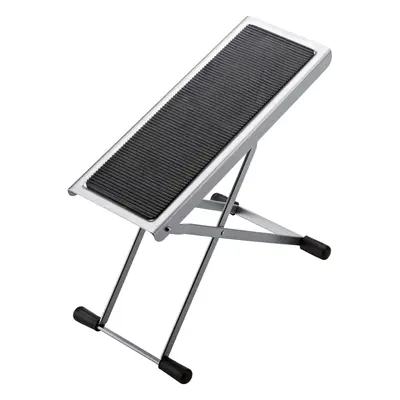 K&M Guitar Footrest Nickel-Colored