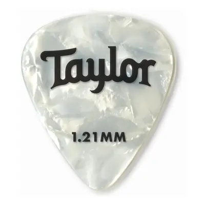 Taylor Celluloid Picks 1.21 White Pearl