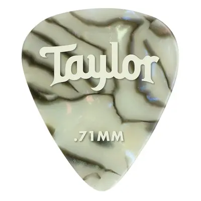 Taylor Celluloid Picks 0.71 Abalone