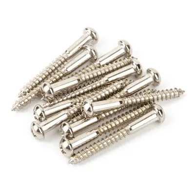 Fender Vintage-Style Stratocaster Bridge Mounting Screws, Nickel