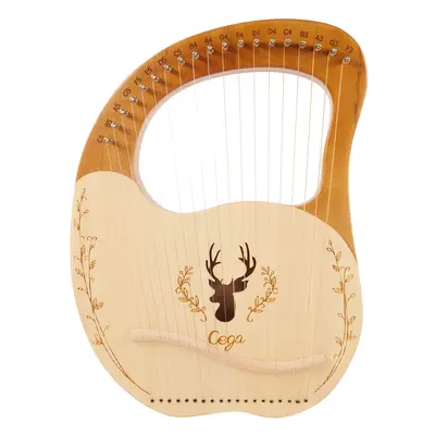 Cega Lyre Harp 19 Strings White (rozbalené)